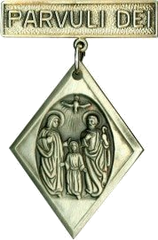 Parvuli Dei religious emblem medal